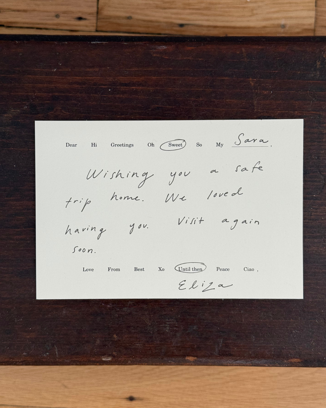 The Everything Card (set of 10)