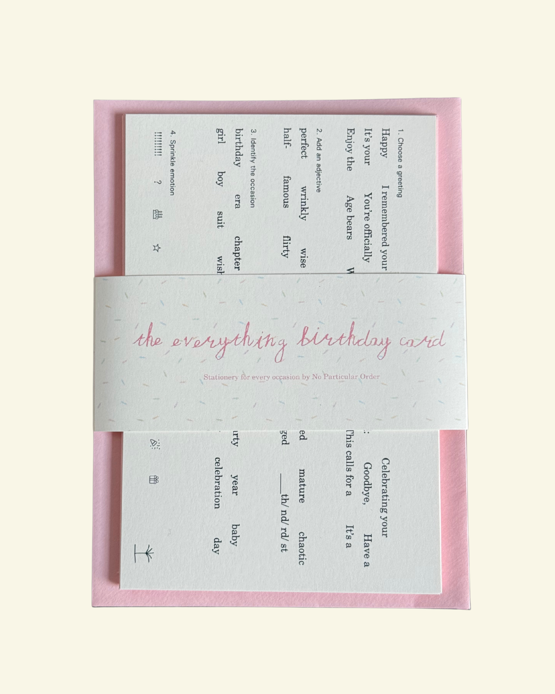Everything Birthday Card