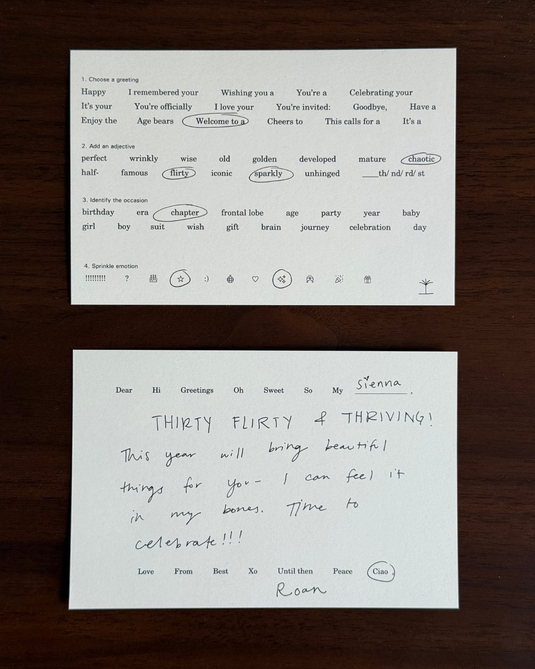 The Everything Birthday Card