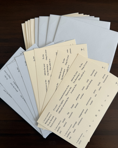 The Everything Wedding Card