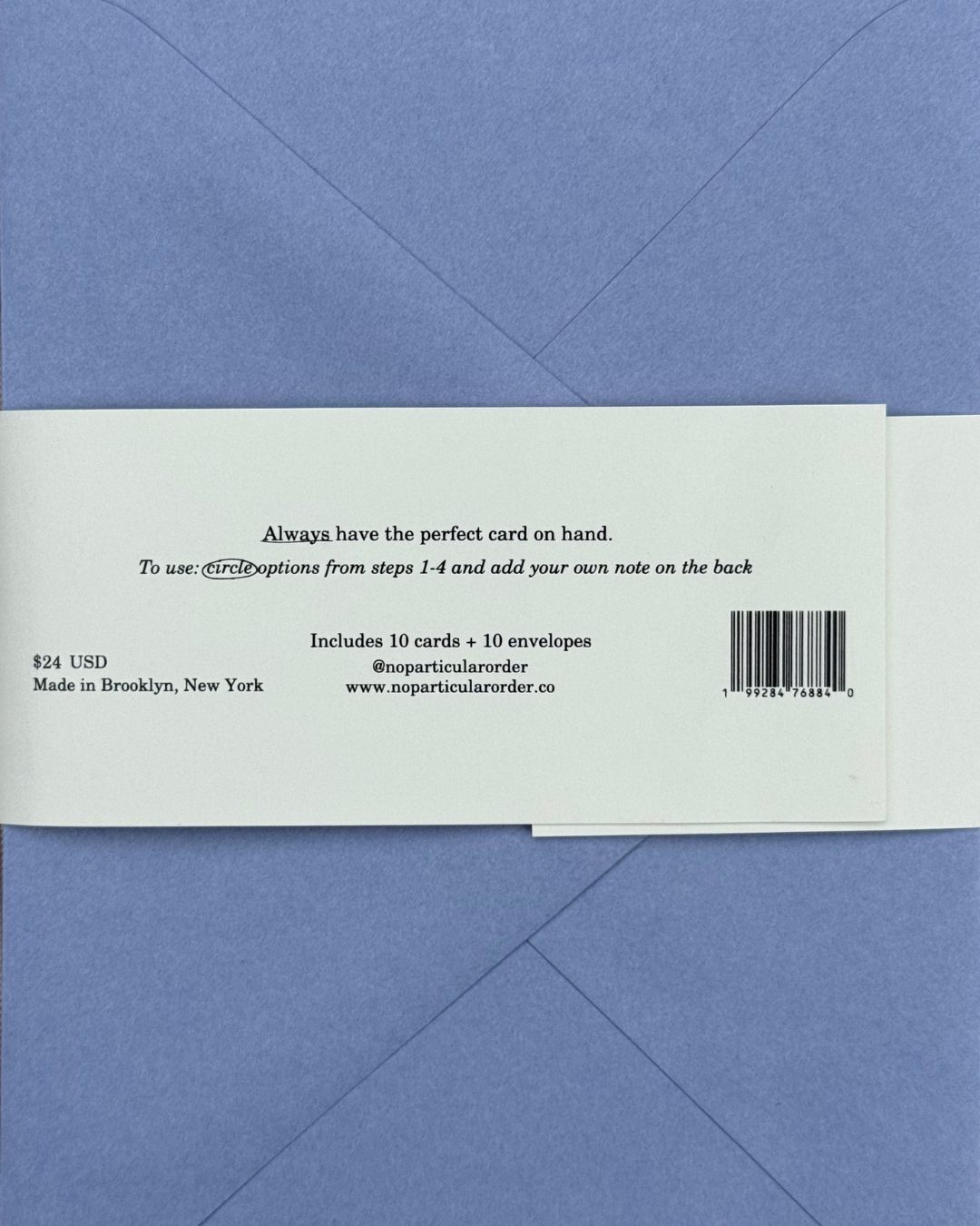 The Everything Card (set of 10)