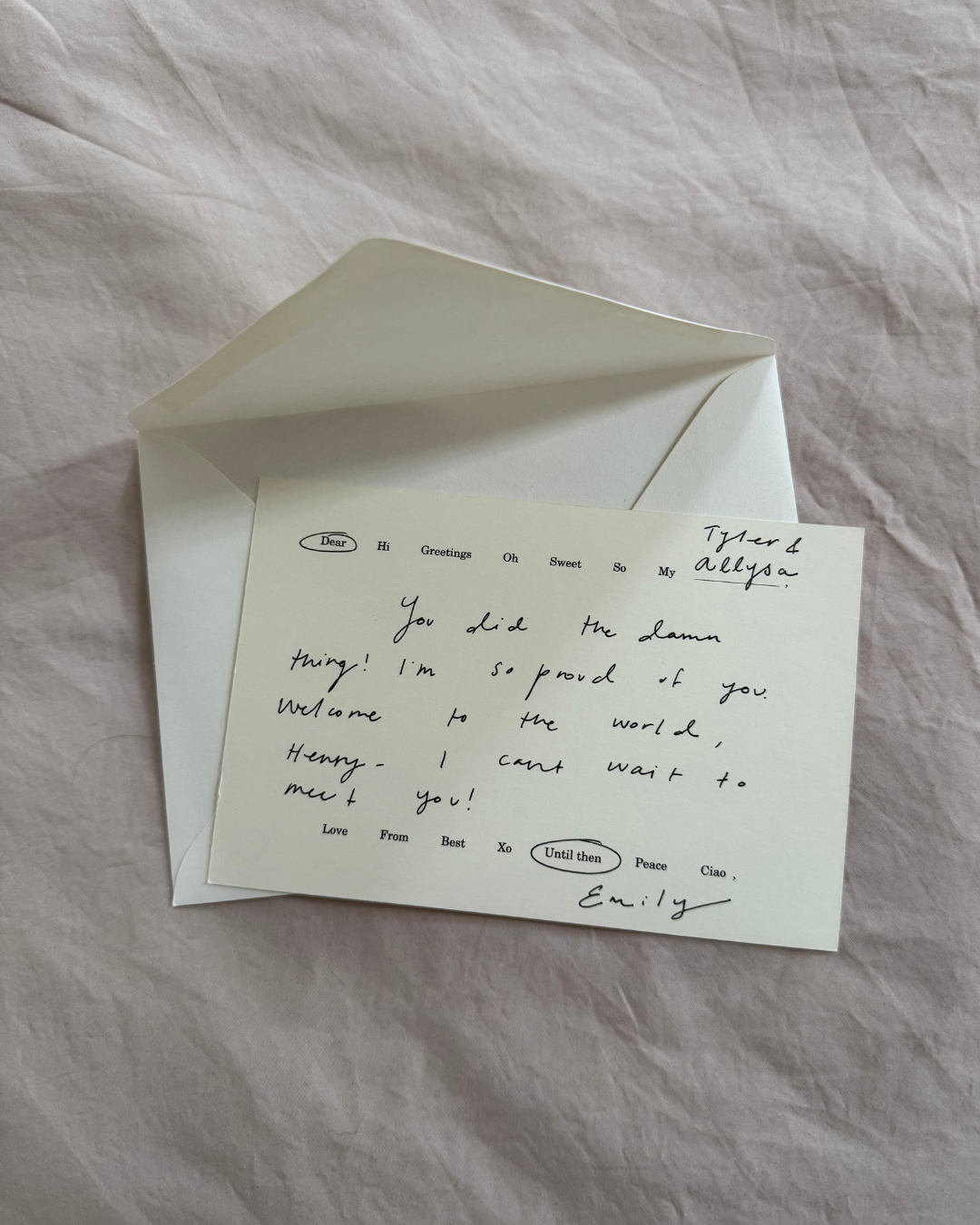 The Everything Card (set of 10)