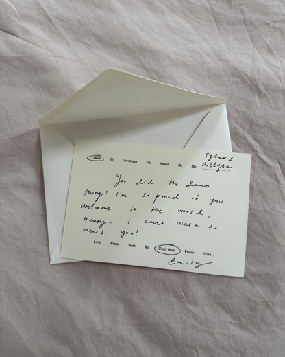 The Everything Card (set of 10)