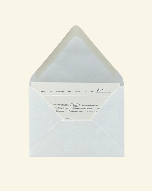 The Everything Card (set of 10)