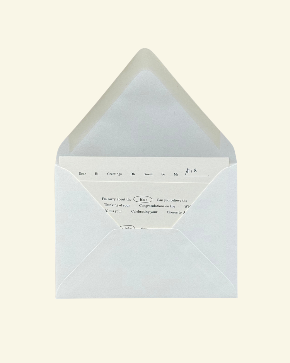 The Everything Card (set of 10) – No Particular Order