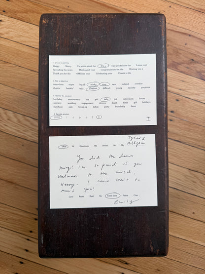 The Everything Card (set of 10)